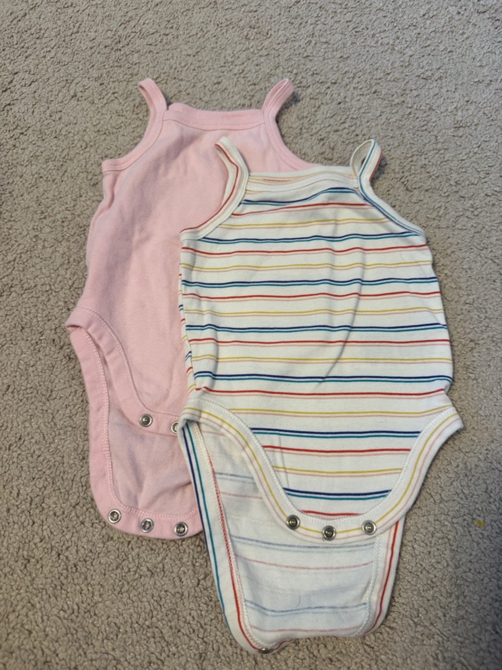Set of 2 tank top onesies